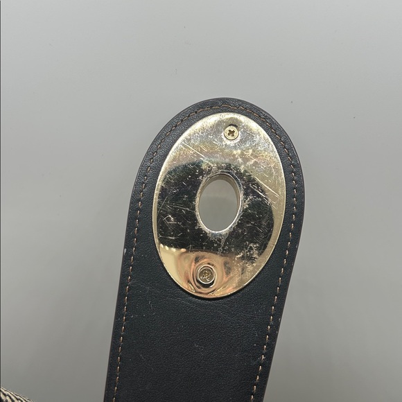 Coach Madison Carlyle Exploded Reps Brown/Black Leather Hobo Shoulder Bag Purse - Picture 7 of 16